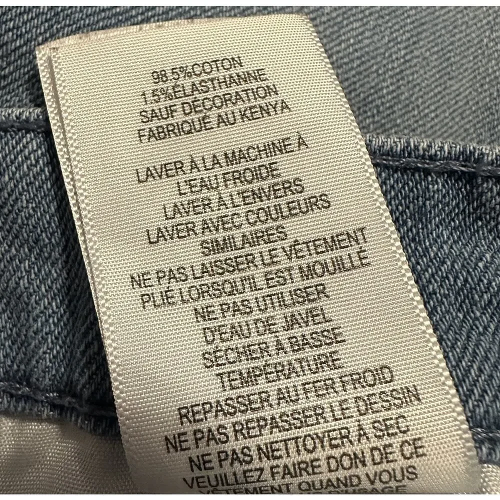 Levi's 511 Jeans Girl's Size‎ 16 Slim Fit Girls Stretch Denim Light Wash